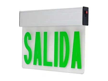 JEL1GW/JEL1RW Single Face SALIDA Emergency Exit Sign (12 LEDs)