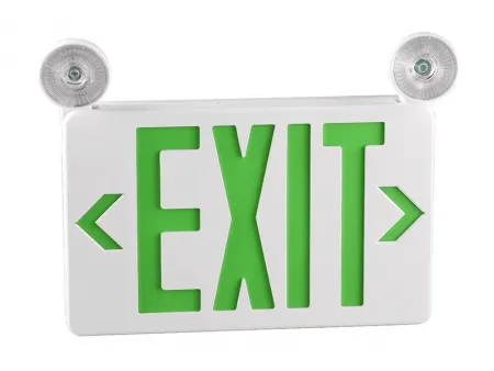 JLECB2GW/JLECB2RW Ultra Slim LED Exit Sign/Emergency Light Combo