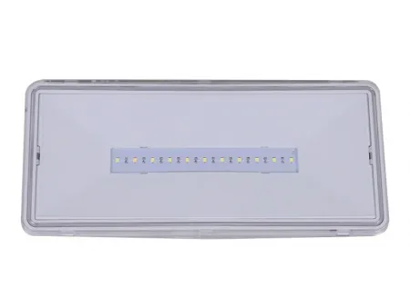 LE515-11 Waterproof LED Emergency Exit Sign Bulkhead (11 SMD2835 LEDs)