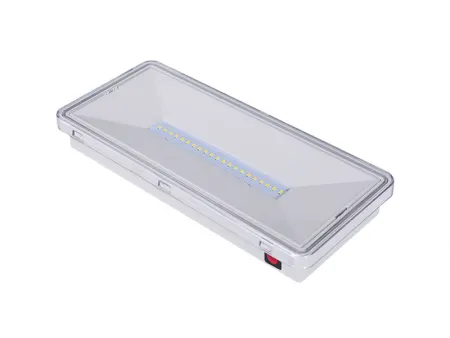 LE515-21 Waterproof LED Emergency Exit Sign Bulkhead (21 SMD2835 LEDs)