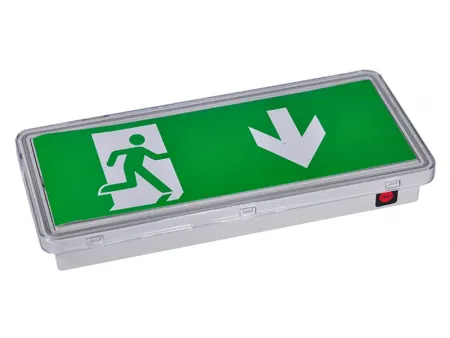 LE515-21 Waterproof LED Emergency Exit Sign Bulkhead (21 SMD2835 LEDs)