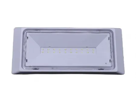 LE518 Waterproof LED Emergency Exit Sign Bulkhead (20 SMD2835 LEDs)