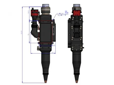 8kW Laser Welding Head with Temperature Monitoring