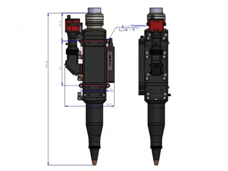 15kW Laser Welding Head with Temperature Monitoring