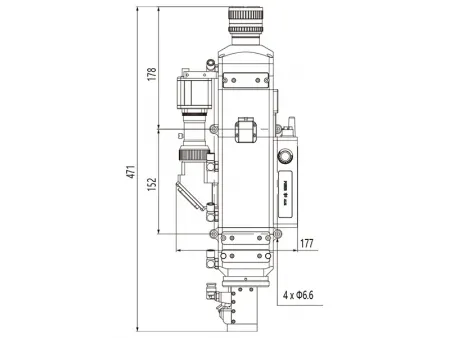 20kW Single-Axis Wobble Laser Welding Head