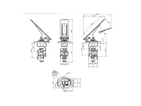 YBV-D Service Brake Valve