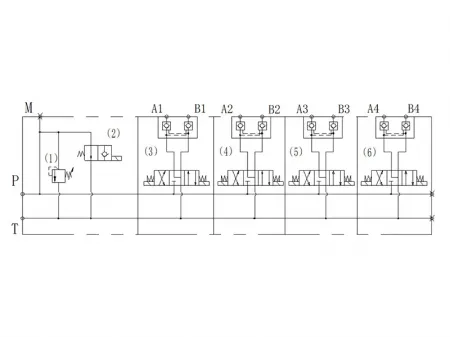 SMWV-08 Sectional Directional Control Valve