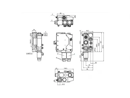 YEHL10 Electro-Hydraulic Lift Valve