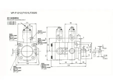 VP Series  Double Variable Displacement Vane Pump