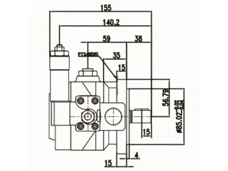 HVP Series  Medium Pressure Variable Displacement Vane Pump