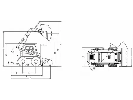 JC75 Skid Steer Loader