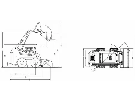 JC45 Skid Steer Loader