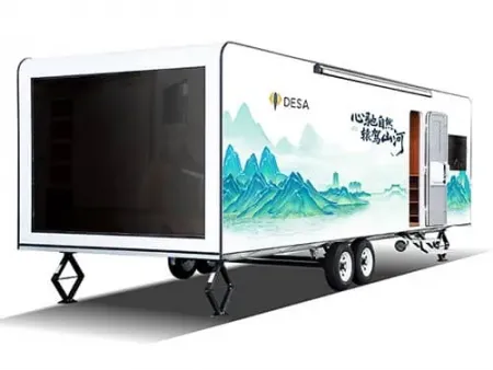 Travel Trailer  (Queen Bed)