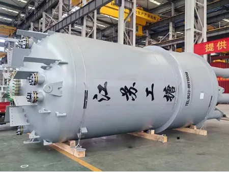 Vertical Glass Lined Storage Tank, Close Type