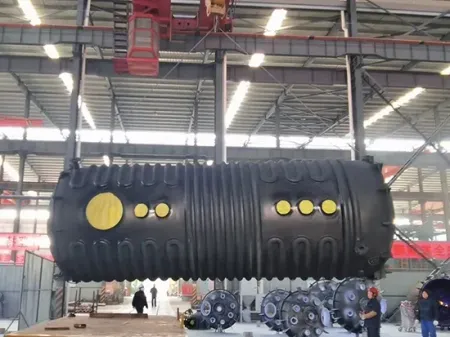 Horizontal Glass Lined Storage Tank