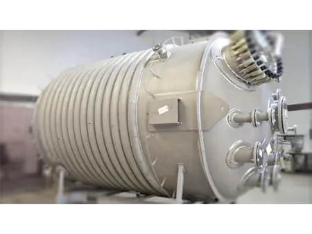 Half-Pipe Jacketed Reactor (Titanium)