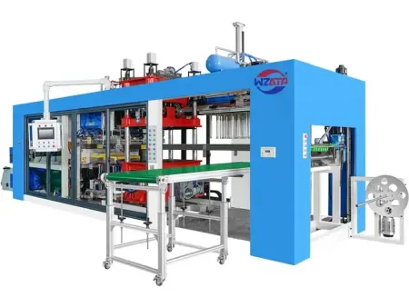 3 Station Plastic Vacuum Forming Machine  (PP/PET/PS/PVC)