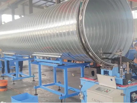 Spiral Duct Forming Machine