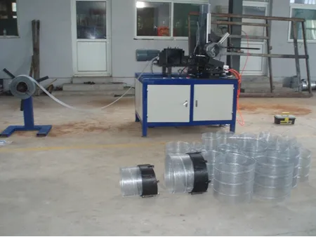 Spiral Mesh Tube Forming Machine