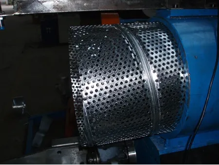 Perforated Filter Tube Forming Machine