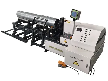 Spiral Duct End Flanging Machine