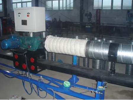 Dual Wall Insulated Spiral Pipe Machine