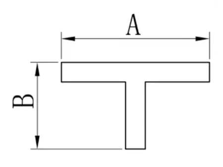 Extruded Aluminum T-Bar