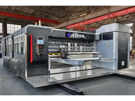 Printer Slotter Rotary Die Cutter with Lead Edge Feeder, CZYL-B