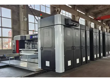 Printer Slotter Rotary Die Cutter with Lead Edge Feeder, CZYL-B