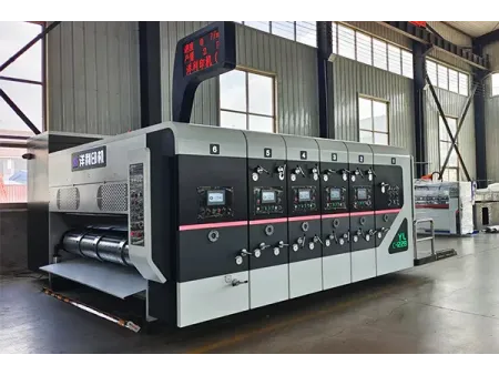 Printer Slotter Rotary Die Cutter with Lead Edge Feeder, CZYL-C