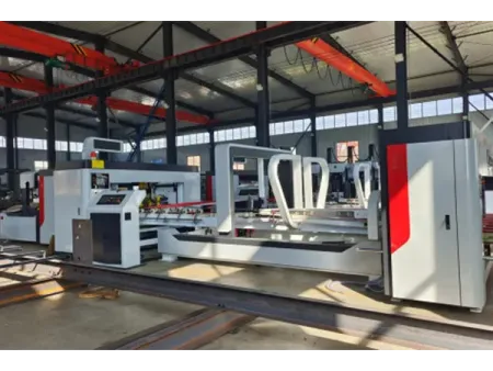 Fully Automatic Folder Gluer & Stitcher Machine, CZYL-FSM