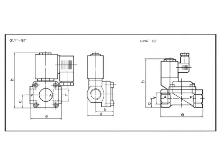 0927 Series  Brass 2/2-Way Solenoid Valve