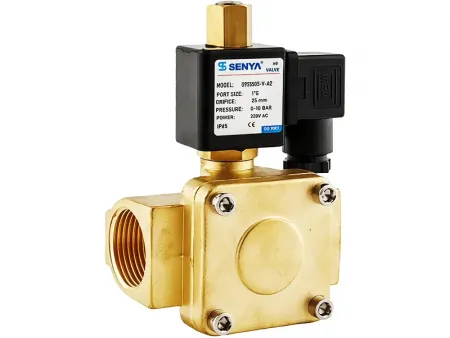 0955 Series  Brass 2/2-Way Solenoid Valve