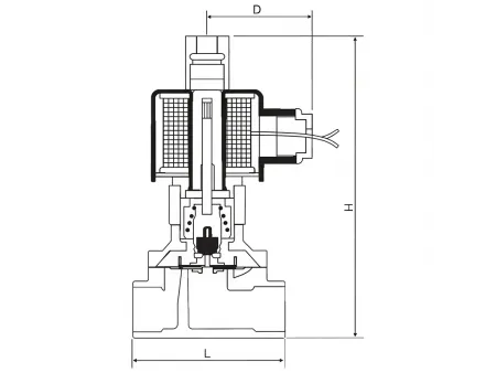2SK Series  Stainless Steel 2/2-Way Solenoid Valve