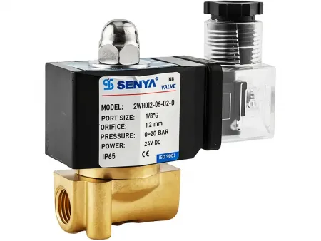 2WH Series  Brass 2/2-Way Solenoid Valve