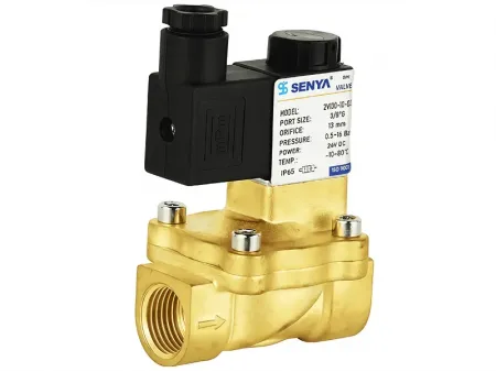 2V Series  Brass 2/2-Way Solenoid Valve