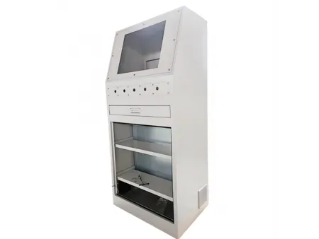 Freestanding Operator Console Enclosure (Sloped Top Enclosure)