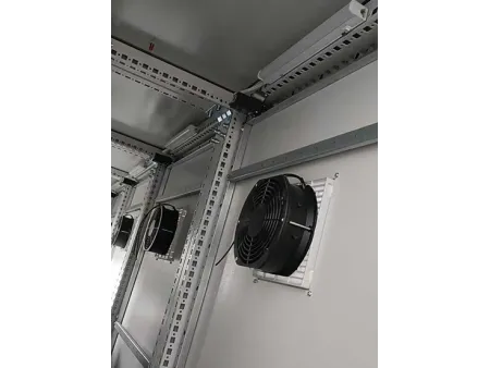 Freestanding Multi-Bay Control Cabinet