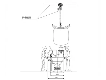 Integrated FIBC & Small Bag Discharging System