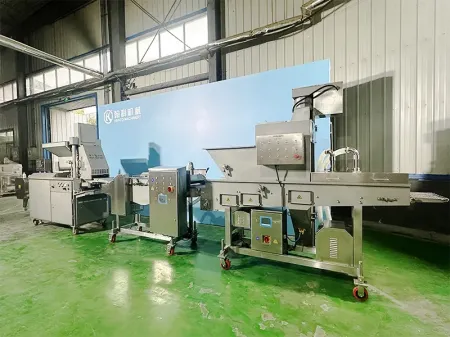 Automatic Meat Forming, Battering & Breading Line