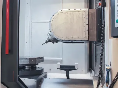 5-Axis Machining Center  with Fork Milling Head
