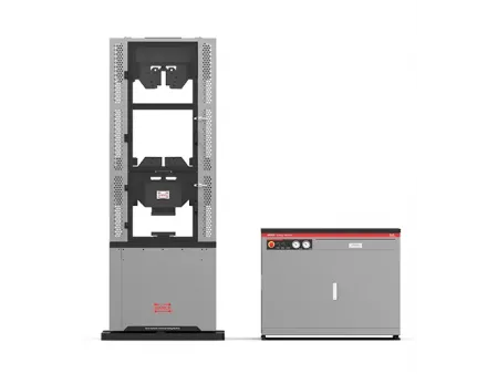 Servo-Hydraulic Universal Testing Machine, Dual Space, Wedge Action Grip