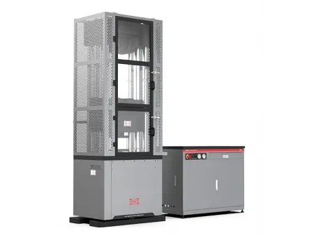 Servo-Hydraulic Universal Testing Machine, Dual Space, Wedge Action Grip