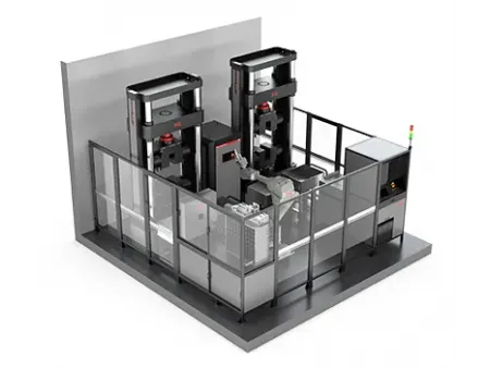 Robotic Automated Sheet Tensile Testing System
