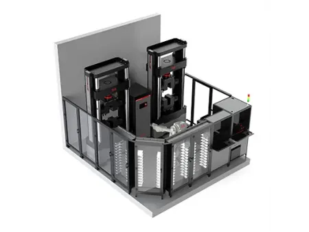 Robotic Automated Rebar Tensile Testing System