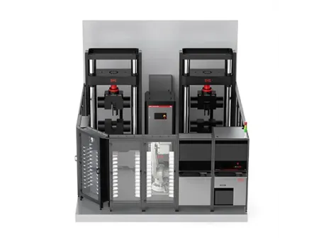 Robotic Automated Rebar Tensile Testing System