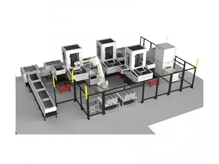 Robotic Automated Concrete Compression Testing System