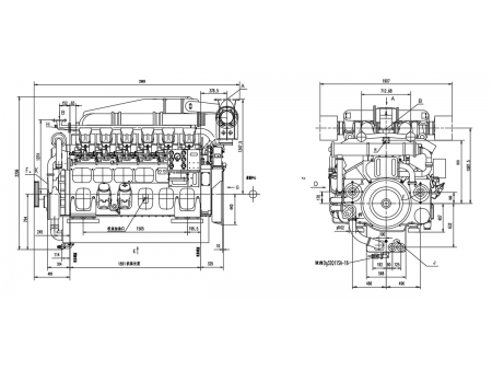 3000 Marine Engine(810kW-1200kW)