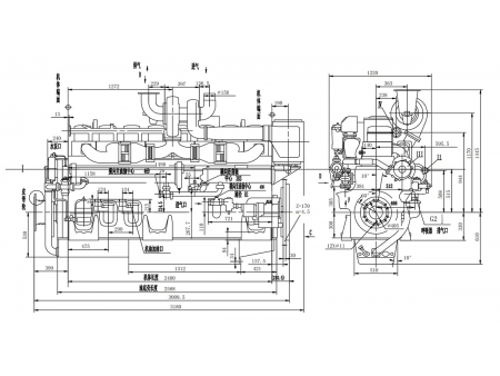 C8190 Marine Engine (735-1000kW)