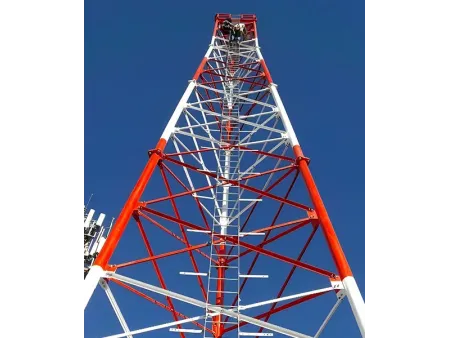 3-Legged Tubular Steel Communication Tower
